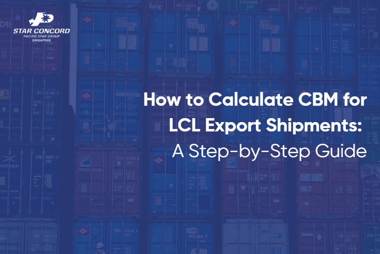 How to Calculate CBM for LCL Export Shipments: A Step-by-Step Guide